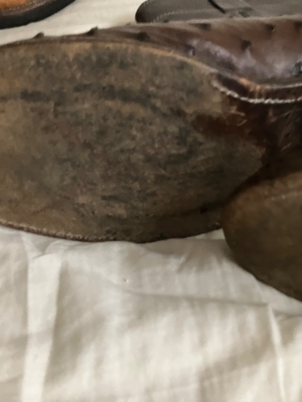 Ostrich boots - Picture 3 of 3